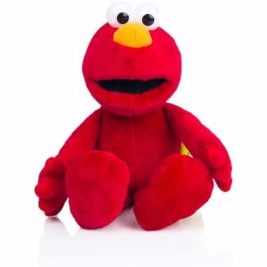 Elmo sesamstraat pluche knuffel 17 cm speelgoed