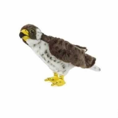 Pluche slechtvalk roofvogel knuffel 30 cm speelgoed