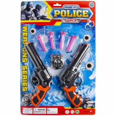Politie speelgoed set 7-delig voor kinderen