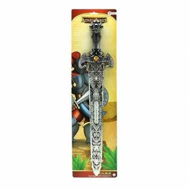 Ridder speelgoed zwaard 57 cm zilver