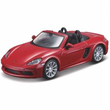 Speelgoed auto porsche 718 boxster 1:32