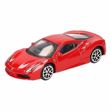 Speelgoed ferrari 488 gtb rood