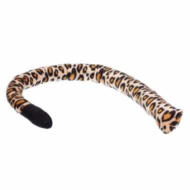 Verkleed speelgoed luipaard panter staart 68 cm
