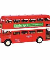 Engelse londen speelgoed bus routemaster 12 cm
