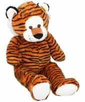 Grote pluche tijger knuffeldier 100 cm speelgoed
