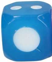 Kinderspeelgoed dobbelsteen blauw led