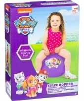 Paarse paw patrol skippybal 45 cm buitenspeelgoed