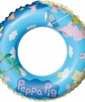 Peppa pig big opblaasbare zwemband zwemring 45 cm kids speelgoed