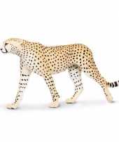 Plastic speelgoed figuur cheetah 20 cm