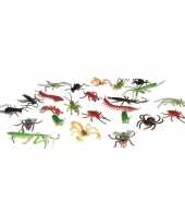 Plastic speelgoed insecten dieren speelset 24 delig