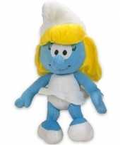 Pluche smurfin smurfen knuffel pop 38 cm speelgoed