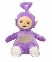 Pluche teletubbies speelgoed knuffel tinky winky paars 34 cm