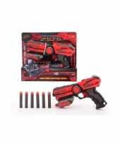 Rood speelgoed pistool 23 cm