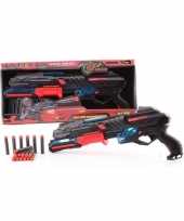 Rood speelgoed pistool 50 cm
