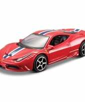 Speelgoed auto ferrari 458 1 43