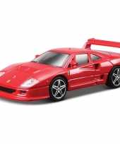 Speelgoed auto ferrari f40 competizione 1 43