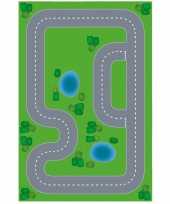 Speelgoed autowegen stratenplan wegplaten racecircuit set karton